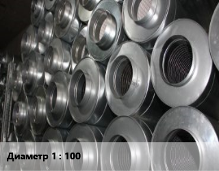 Шумоглушитель круглый 100 L=1200 Марка: Systemair, серия LDC, шт цена от 14090 сом / шт, где купить, условия доставки в Оше и Ошской области